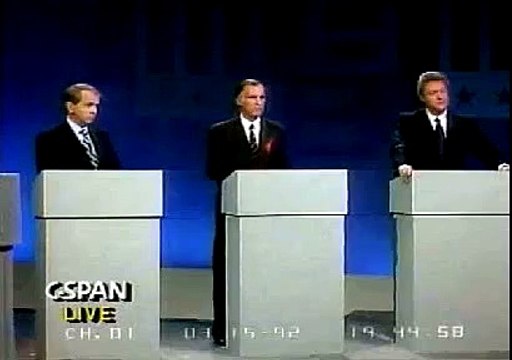 Gov Jerry Brown accuses President Clintion - Hillary Clinton - Illinois Primary Debate