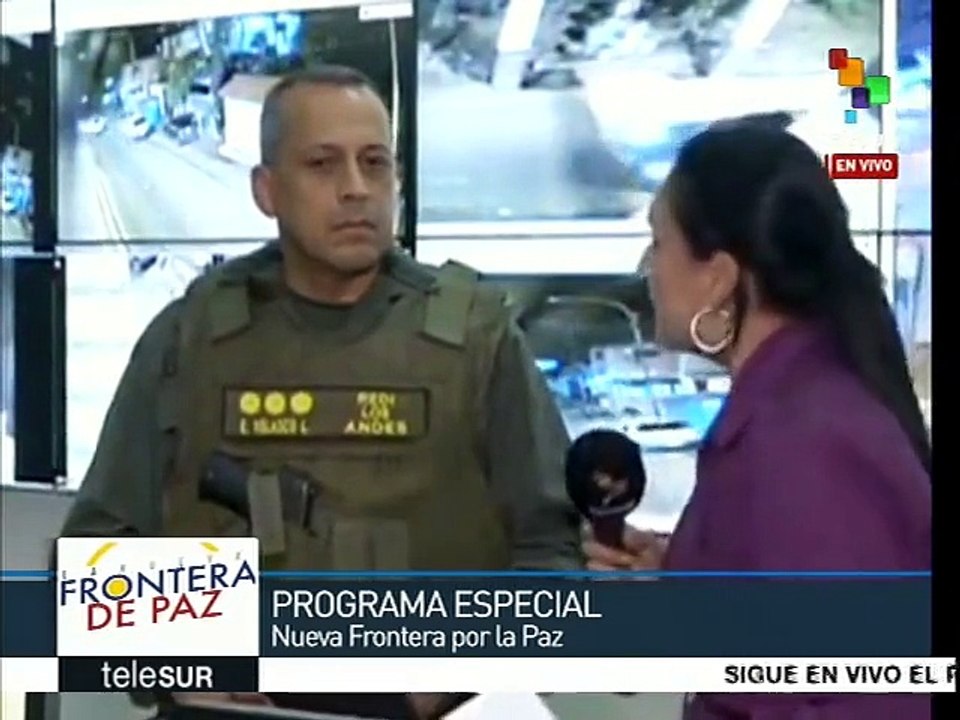Velasco: Estamos luchando contra una dictadura militar en la frontera