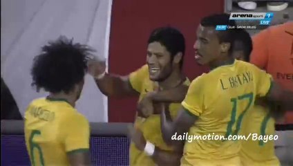 Hulk Goal - USA 0-1 Brazil - 09-09-2015 Friendly Match
