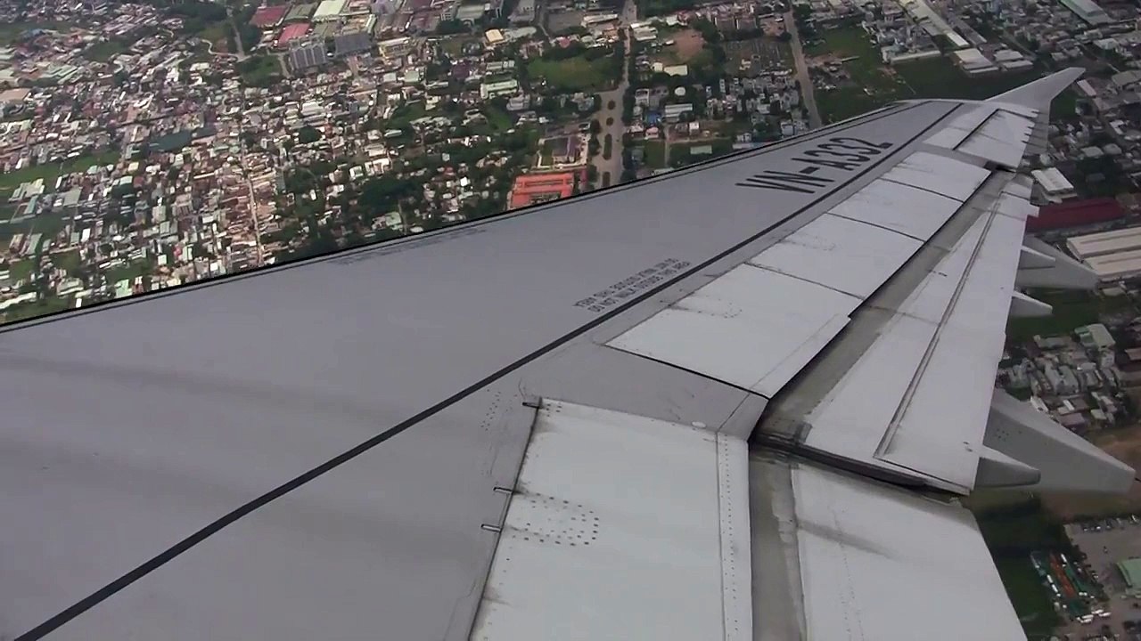 SGN-KHH Vietnam airlines A321 Takeoff