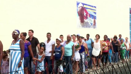 Cubans pray for Virgin and pope to bring them peace