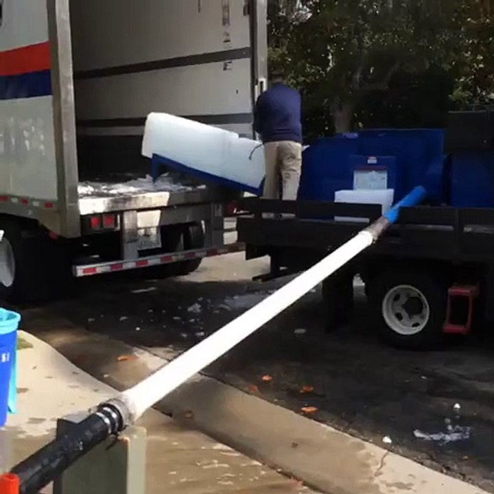 Making it snow in Pasadena. #CSI Xmas...