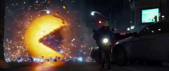 "Meet Pac Man" - PIXELS Movie Clip