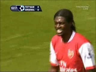 Adebayor offside goal