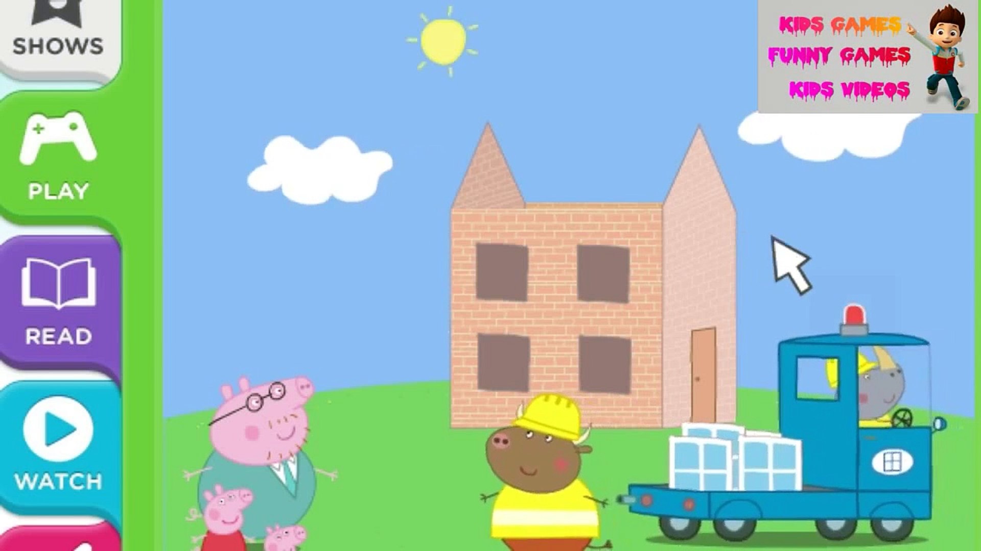 Peppa Pig English Games   Kids Games Funny Games Kids Videos