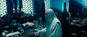 Lord of the Rings : The Fellowship of the Ring Gandalf and Saruman