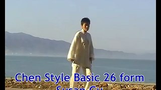 Chen Style Taiji - Basic 26 Form 陳氏太極基礎26式演示 - 顧青 (version 2)