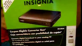 converter box digital insignia analog WOW new  tv RI may 22