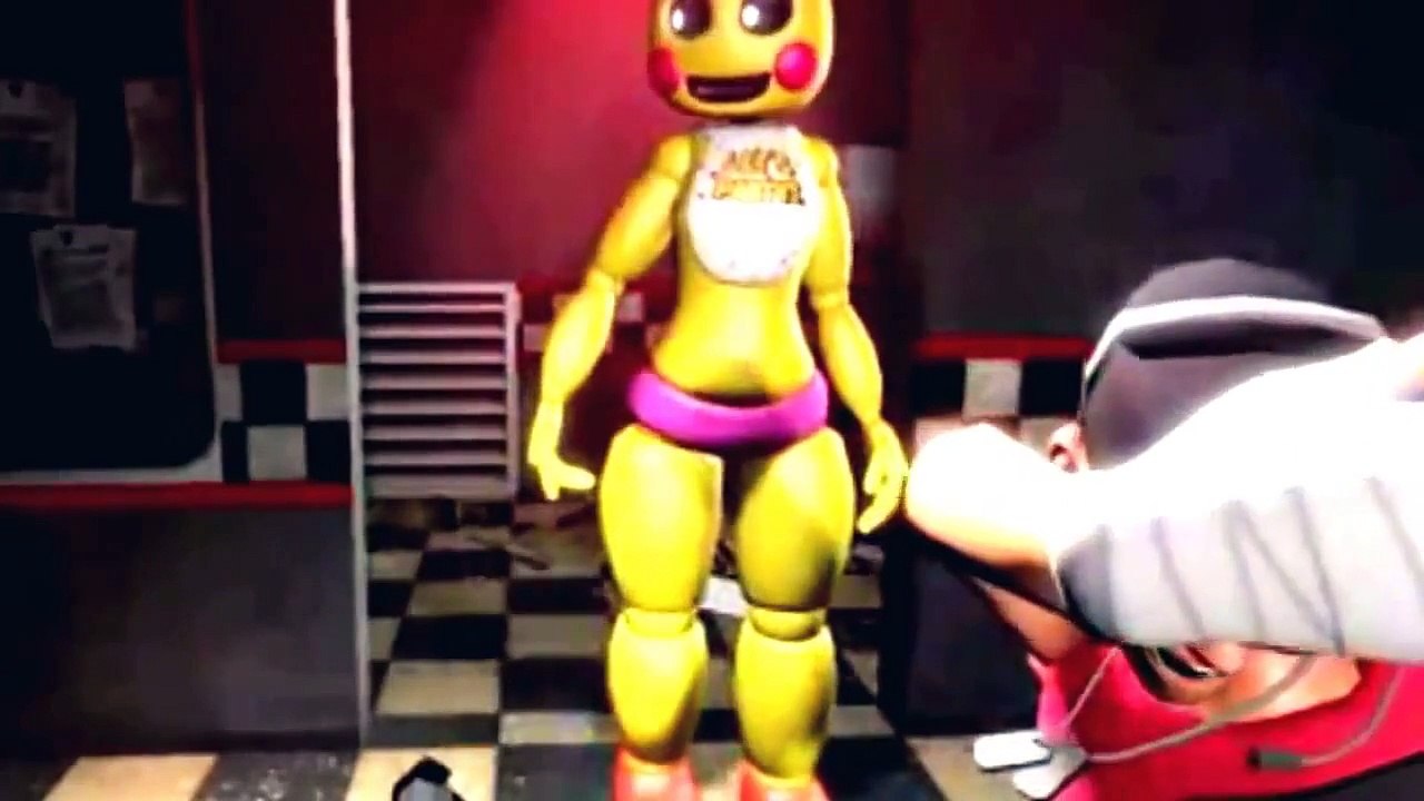 Five Nights at Freddy's 3 animation   SFM FNAF Funny Moments Animated Bonnie flirty chica