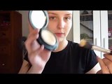 Femininer, schimmernder Alltags-Look / Make Up