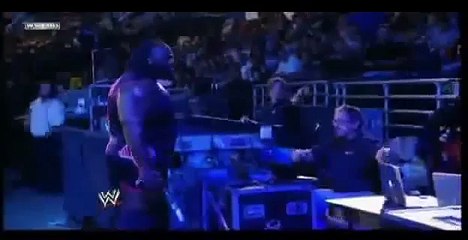 Mark Henry Kills A WWE Technition Smackdown 7/1/11
