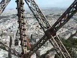 Az Eiffel-torony liftjéből/From the elevator of Eiffel Tower