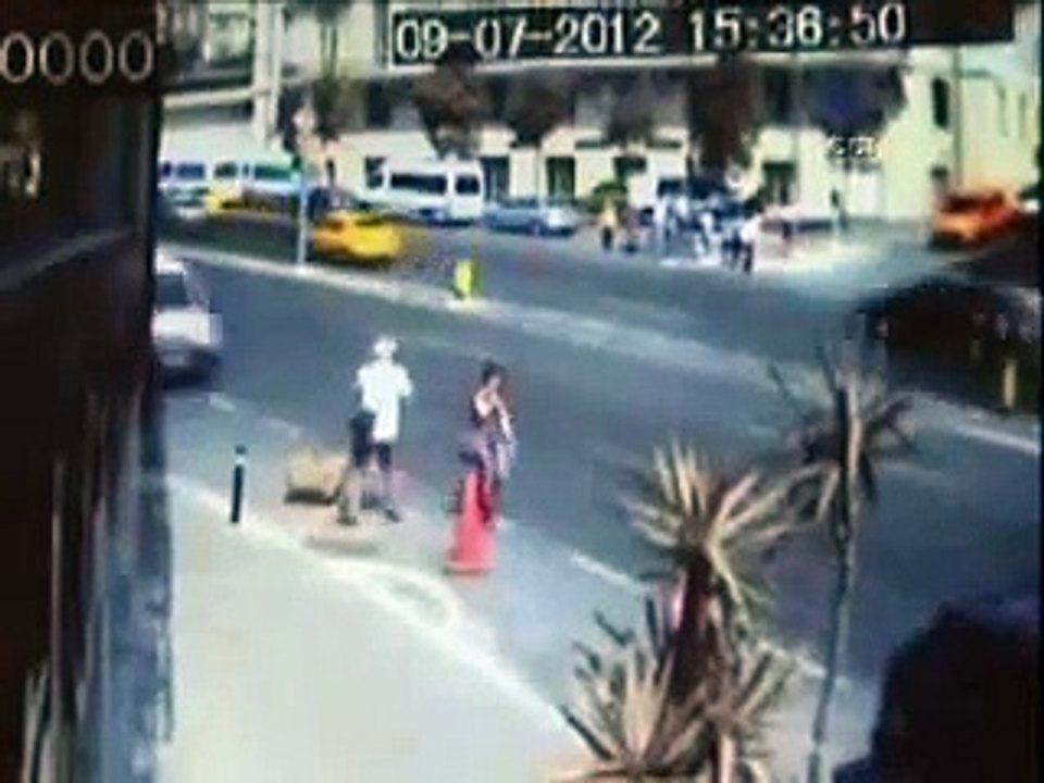 Shocking accident in beyoğlu
