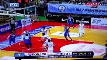 Gilas Pilipinas vs. South Korea 2nd Quarter 37th Jones Cup Agust 31, 2015