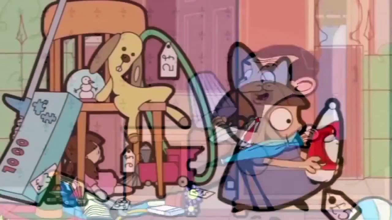 Mr Bean Selling his things **