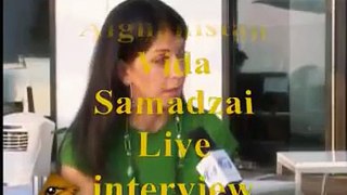 Live Interview...Miss Afghanistan Vida Samadzai...Part2