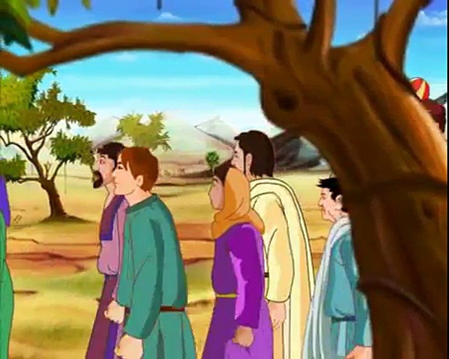 Bible stories for kids - Jesus heals the Leper ( German Cartoon Animation )