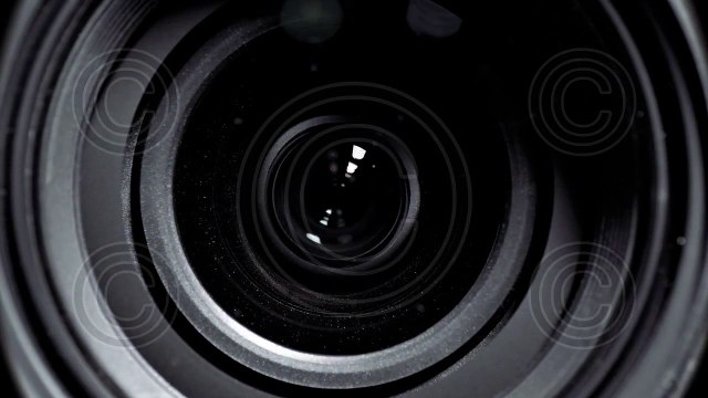 Camera Lens Zoom - Royalty-Free Stock Footage