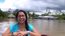 Río Amazonas inunda comunidad en Indiana, Loreto - Visita de Mayra Couto
