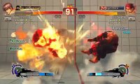 Ultra Street Fighter IV battle: Guy vs Evil Ryu