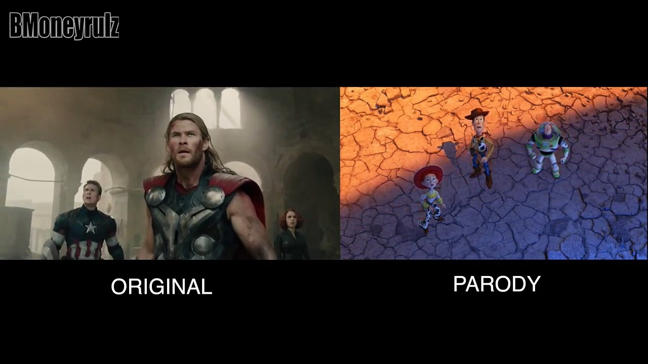'Disney / Pixar's AVENGERS: Age Of Ultron': Side-By-Side With Original Trailer