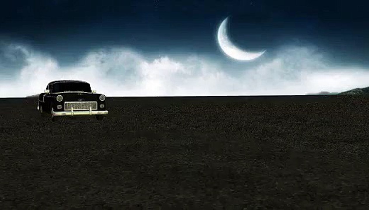 3D headless girl in the car/3D chica sin cabeza en el coche