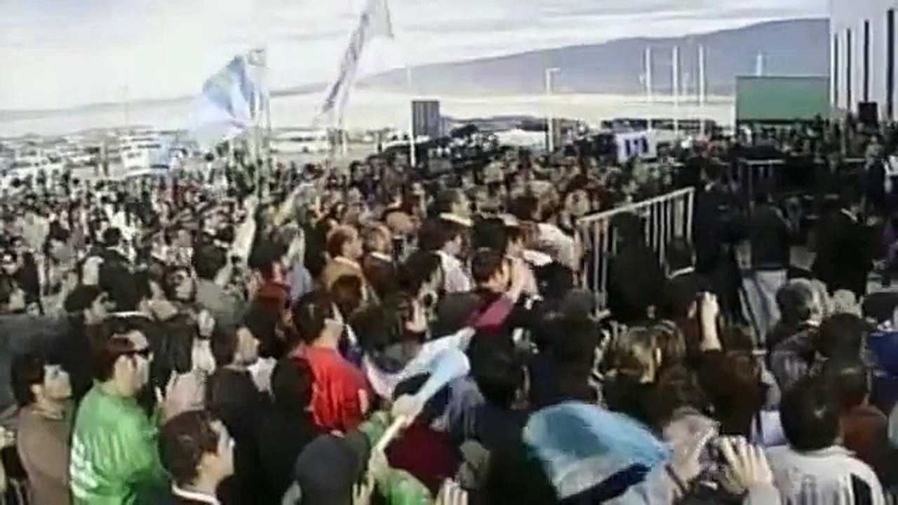 28 de ENE. Inauguración planta potabilizadora en El Calafate. Cristina Fernández de Kirchner