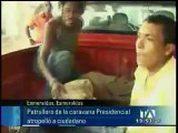 Campesino muerto atropellado por caravana de Rafael Correa