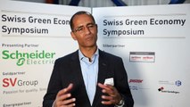Christian Frutiger, Deputy Head Global Public Affairs Nestlé, am Swiss Green Economy Symposium 2014