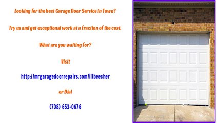 Beecher, IL Garage Door Repair Experts