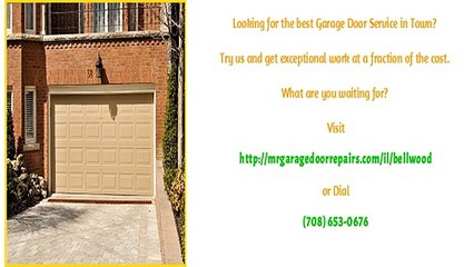Garage Door Opener Repair Service in Bellwood, IL