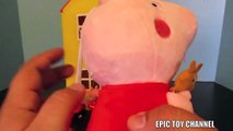 PEPPA PIG Nickelodeon Peppa Pig Toy Video with Peppa Pig and Daddy Pig, Peek  n Surprise House