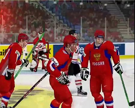 NHL 09 (Драки,голы,силовые приемы)