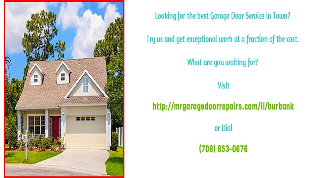 Burbank, IL Garage Door Repair Experts