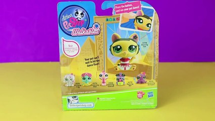 Littlest Pet Shop Walkables Dancing Cat LPS Cat Dance LPS Kitty Figurine Toy Review DisneyCarToys