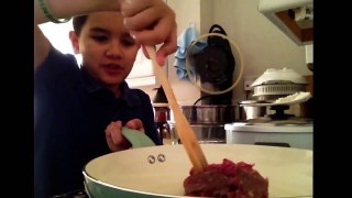 My first cooking tutorial! Rice and Mince! |Cooking With Gengola| #1