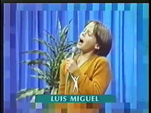 LUIS MIGUEL DE NIÑO (11 años) CANTANDO EN INGLES Y ESPAÑOL