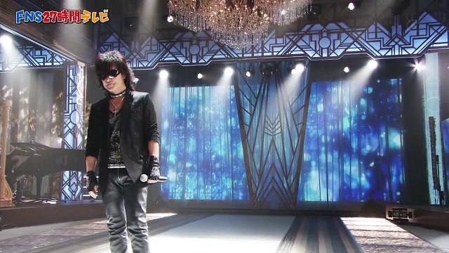 Toshi（X JAPAN）「にっぽん昔ばなし」LIVE FNS27時間テレビ ドリームカバー歌謡祭 2015年7月26日