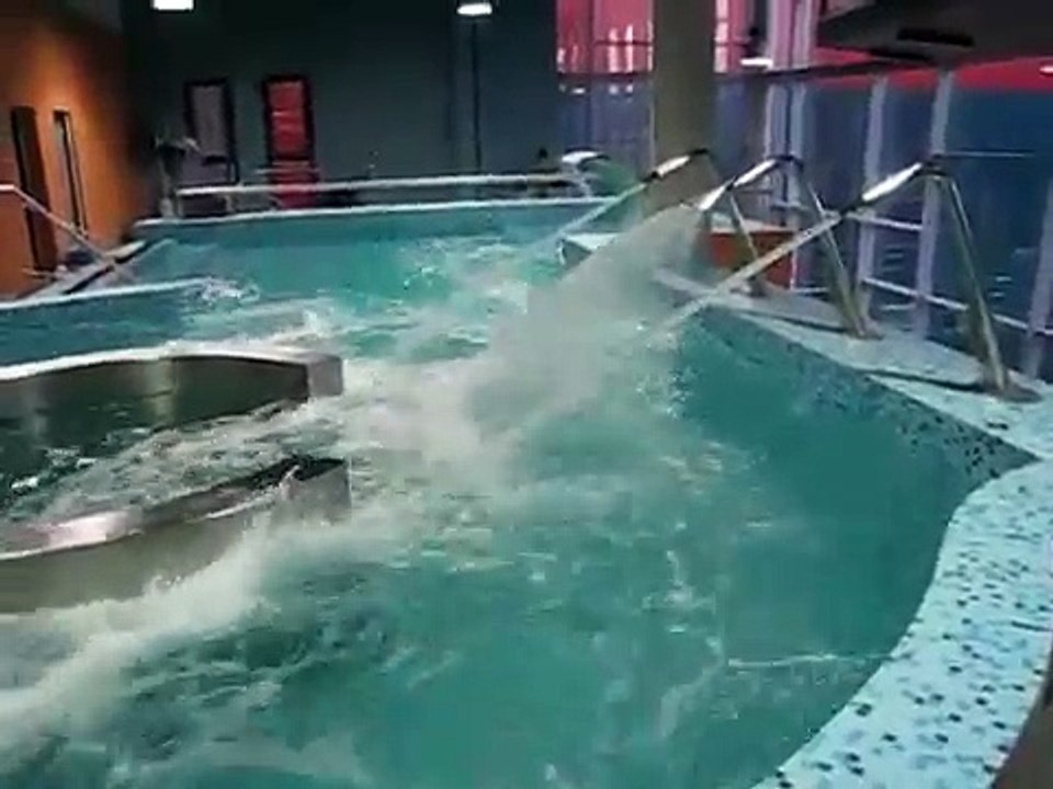 Аквапарк и СПА центр в Лиепае (waterpark in Liepaja Olympic Center)