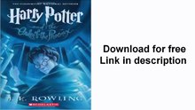 Harry Potter And The Order Of The Phoenix Pdf Free Download