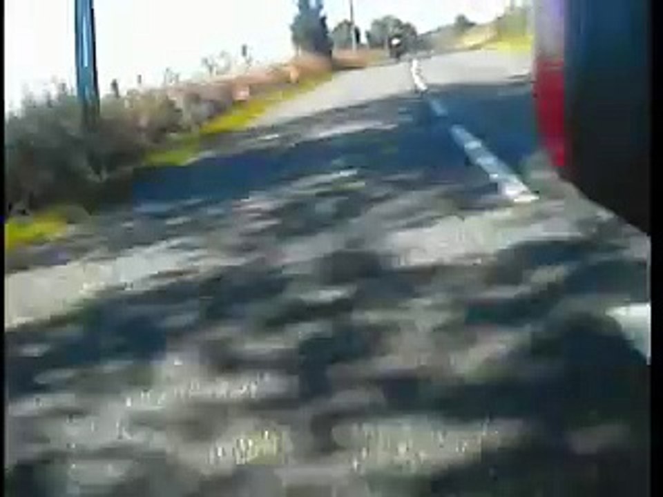 XS1100 in France - Triumph Trophy 1200 camera bike