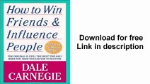 How to Win Friends  Influence People Pdf Free Download