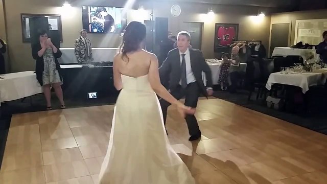 Hilarious Father Daughter Wedding Dance