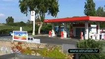 Cerveteri, rapina al distributore. Muore il titolare.wmv