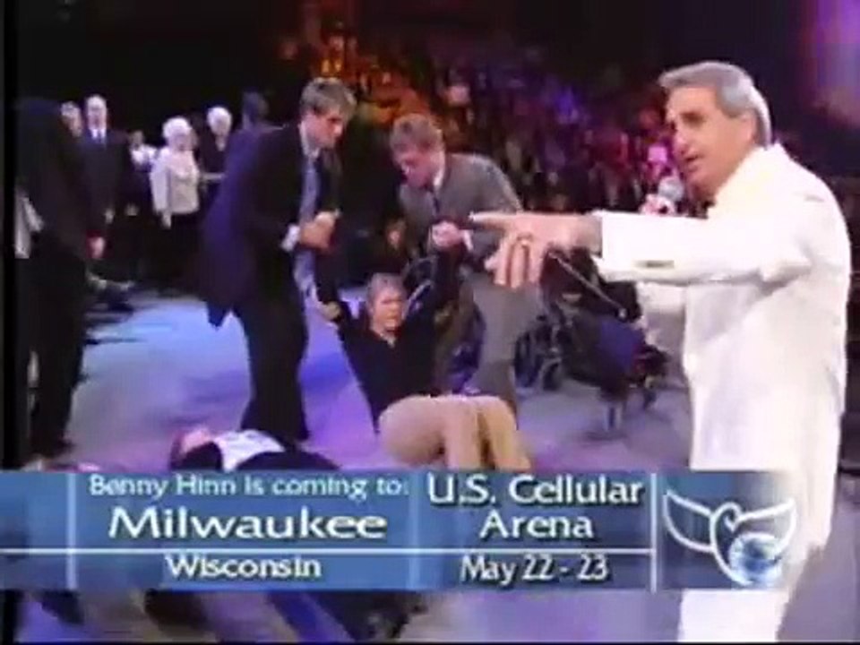 Benny Hinn - Tremendous Anointing Rains softly on Tampa, Florida