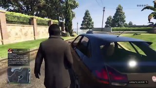 Getting hit by cars GTA 5