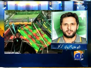 Nawaz, Imran Should Play T20 Match-shahid Afridi
