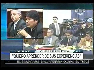 Fracasa reunión de Evo Morales con opositores para discutir nueva agenda nacional