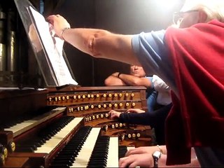 Jonathan Hope: Dupre Evocation (rehearsal for recital at Saint-Sulpice, Paris)