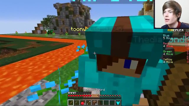 The Diamond Minecart | Minecraft - I AM GODZILLA!! - Minigames | DanTDM